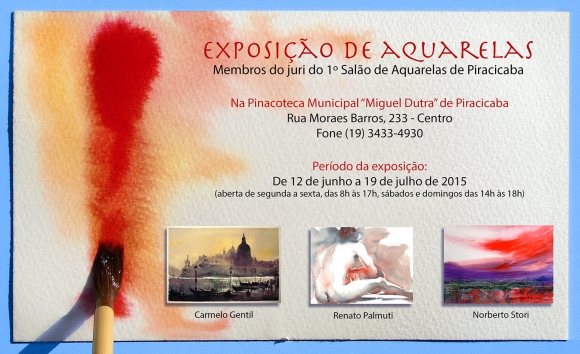 Exposição Aquarelas