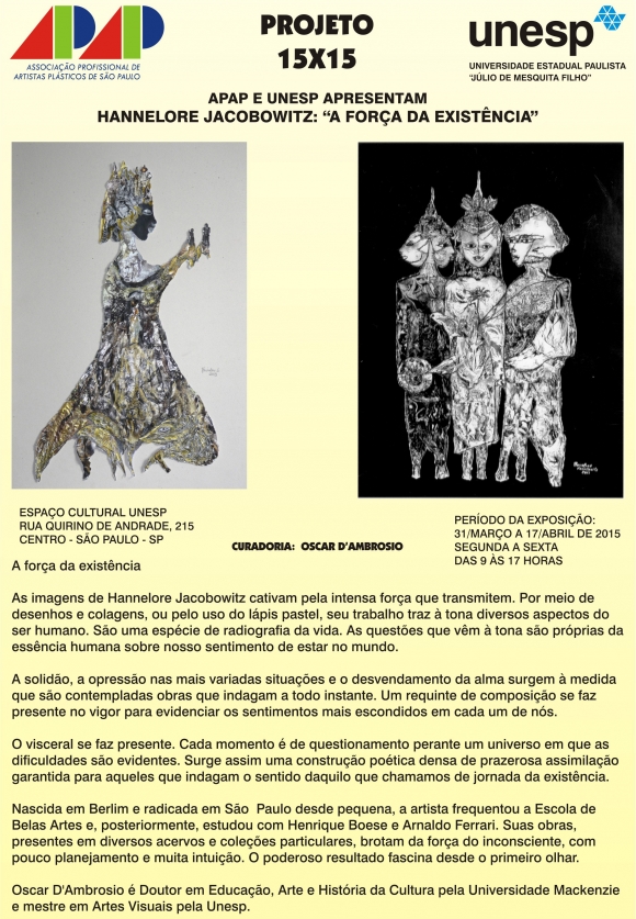 HANNELORE JACOBOWITZ: “A FORÇA DA EXISTÊNCIA”