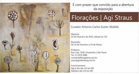 Exposição Florações - Agi Straus