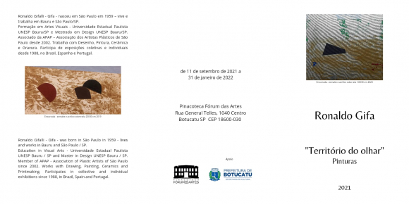 Território do olhar - Pinturas