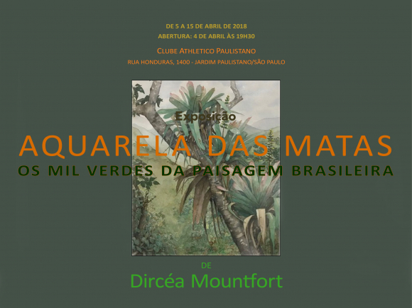 AQUARELAS DAS MATAS: Os Mil Verdes da Paisagem Brasileira